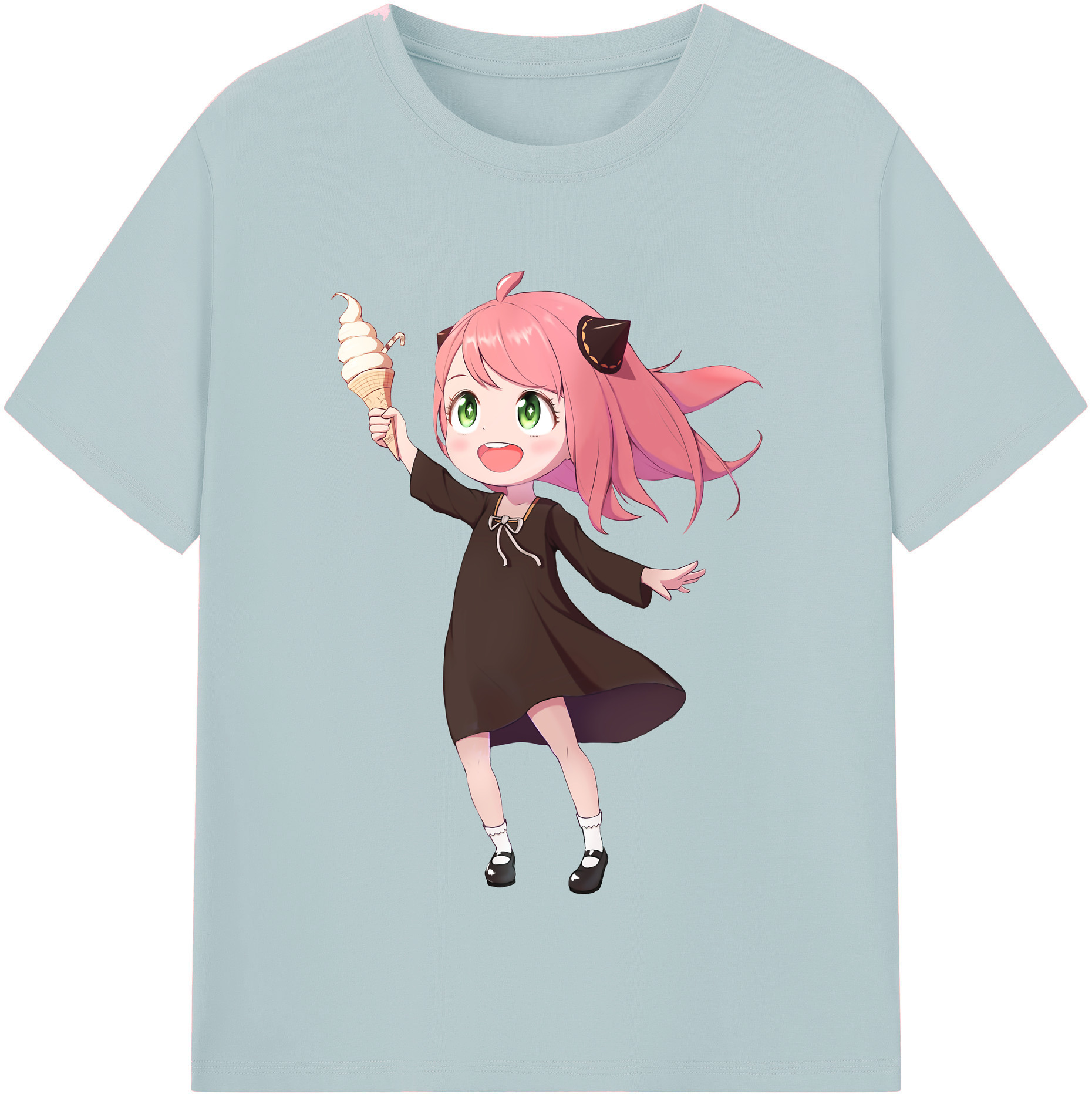 （画像用） SPY×FAMILY间谍家家酒 綿100％半袖Tシャツ（フロントプリント）